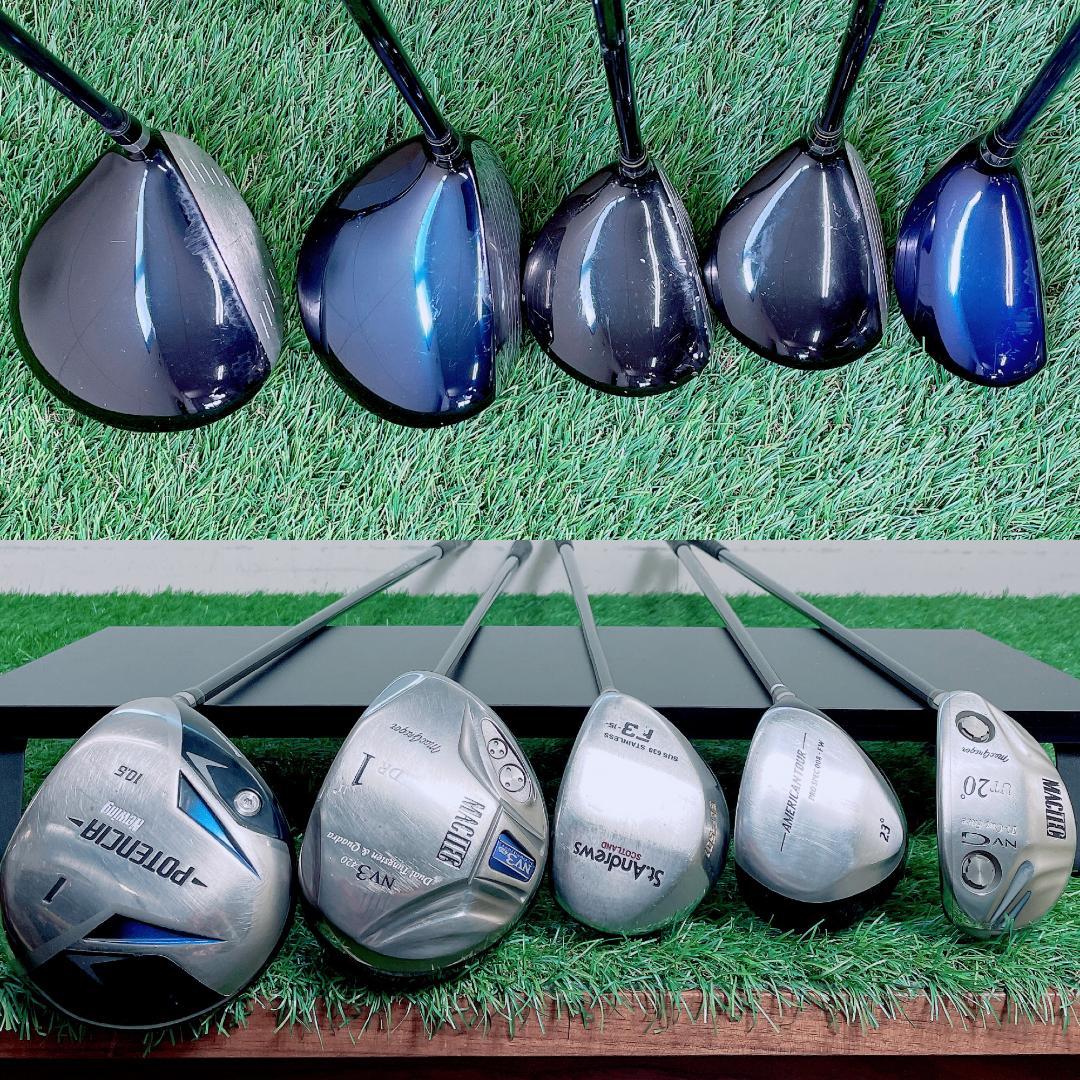 マグレガー MACTEC メンズ ゴルフクラブ セット 15本　N2140