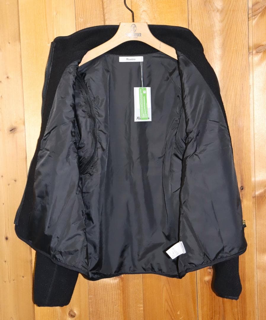 新品 Russeluno 2WAY フリースブルゾン (4/M)　Ⓗ