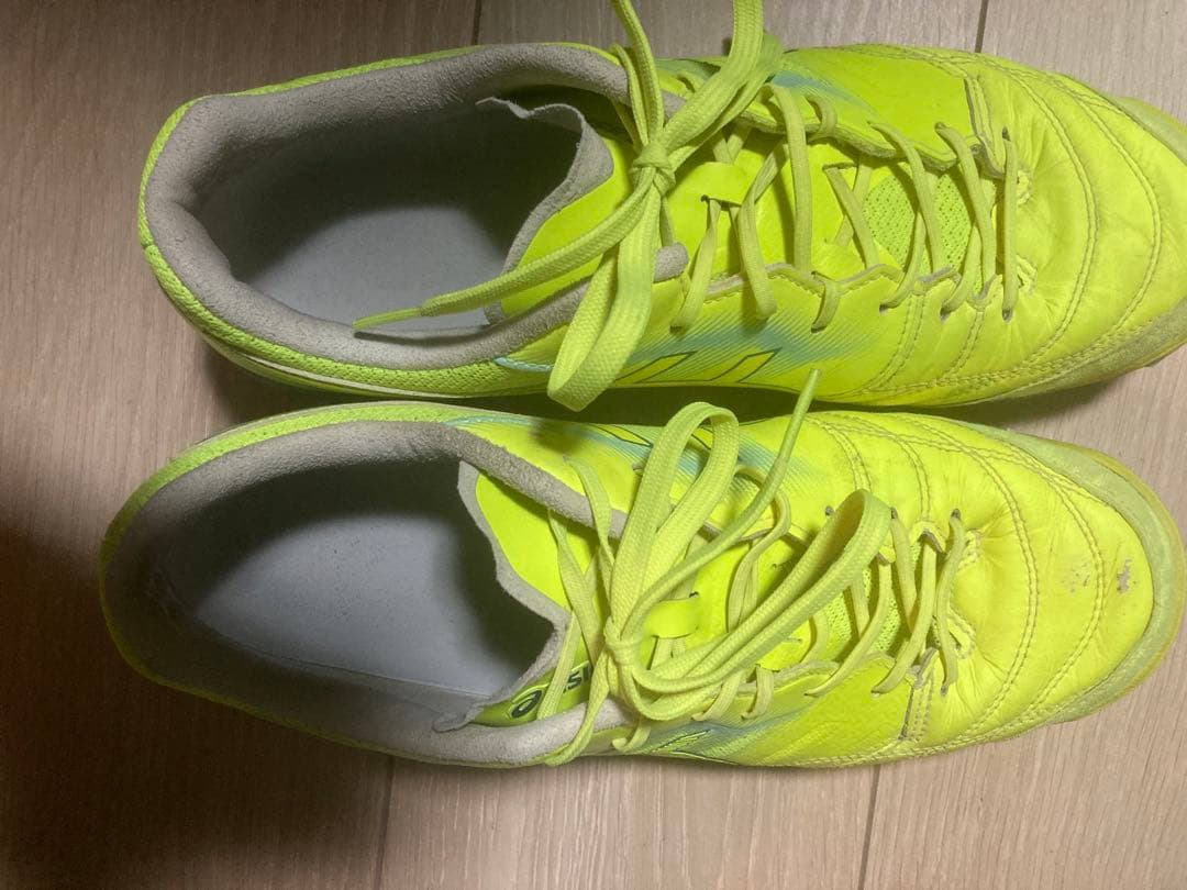 ASICS DESTAQUE K FF TF 27cm デスタッキ イエロー