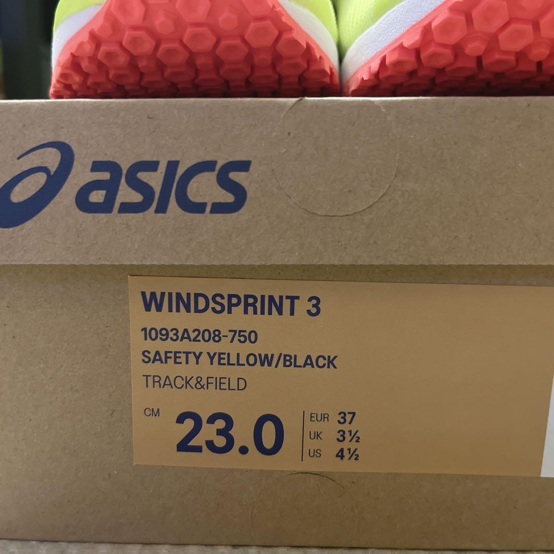 新品未使用｜asics WINDSPRINT3 23.0