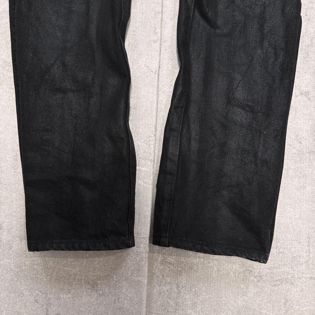 パンツ NO MASS PROD 008GLM WAXED DENIM JEANS XS