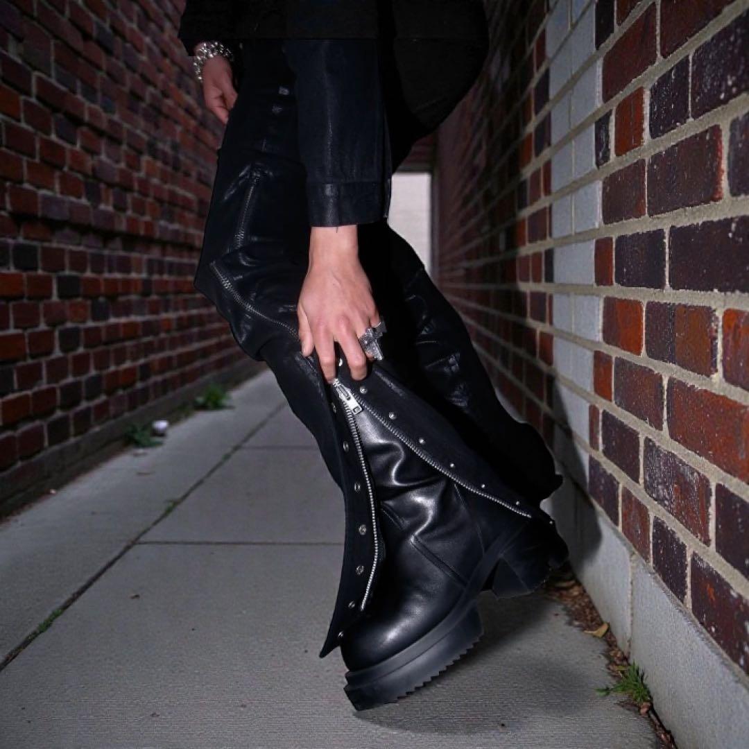 パンツ NO MASS PROD 008GLM WAXED DENIM JEANS XS