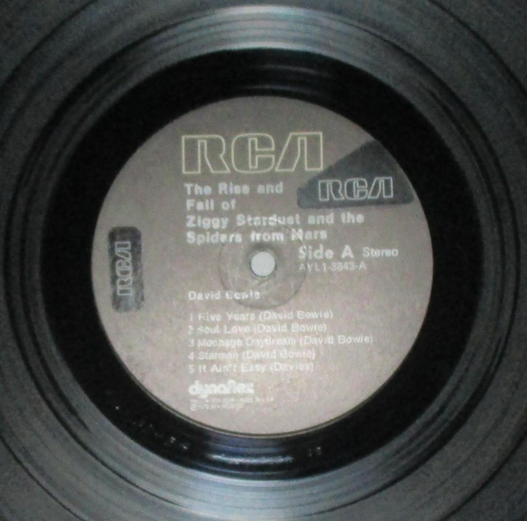 デビッド・ボウイ　ジギー・スターダスト　レコード　David Bowie　輸入盤