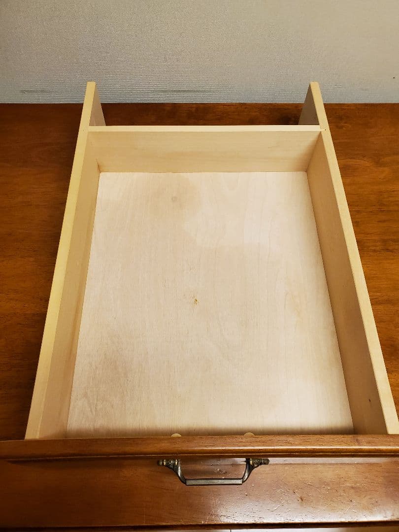 カリモク家具　机　片袖