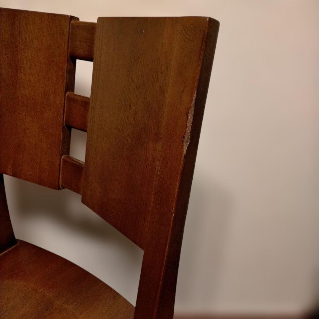 ダイニングチェア 回転式 椅子 北欧 回転椅子 木製 国産 1脚 酒井製作所