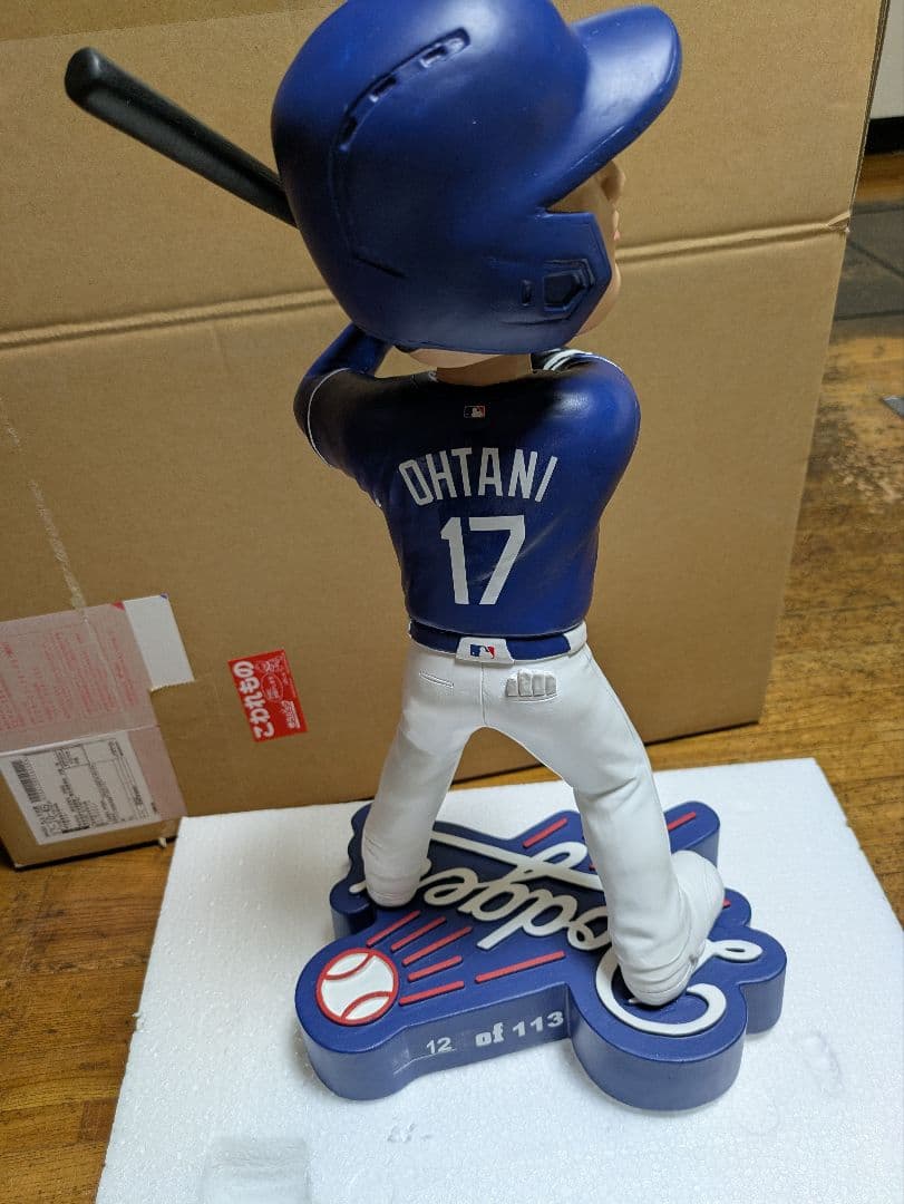 希少45cm大谷翔平首振りボブルヘッド 人形