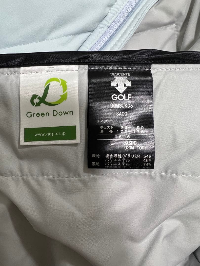 デサント　L ゴルフダウン　ゴルフウェア　ダウンジャケット　デサントゴルフ