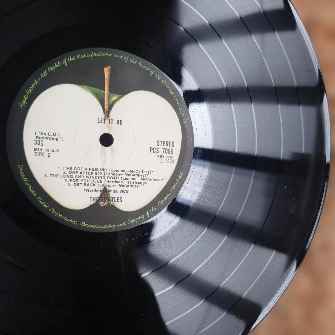 UK盤The Beatles LET IT BE