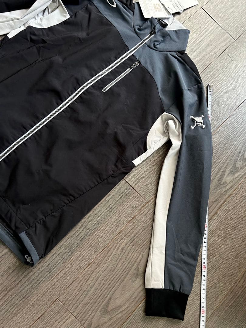 新品 OAKLEY オークリー 立体裁断ゴルフジャケット UPF50 耐久撥水M