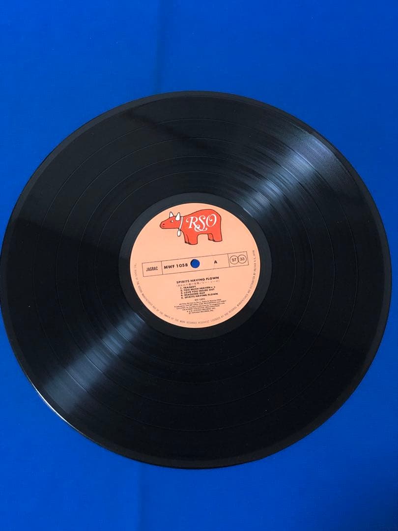 LP/ビー・ジーズ/失われた愛の世界　MWF1058　帯付　h98w59