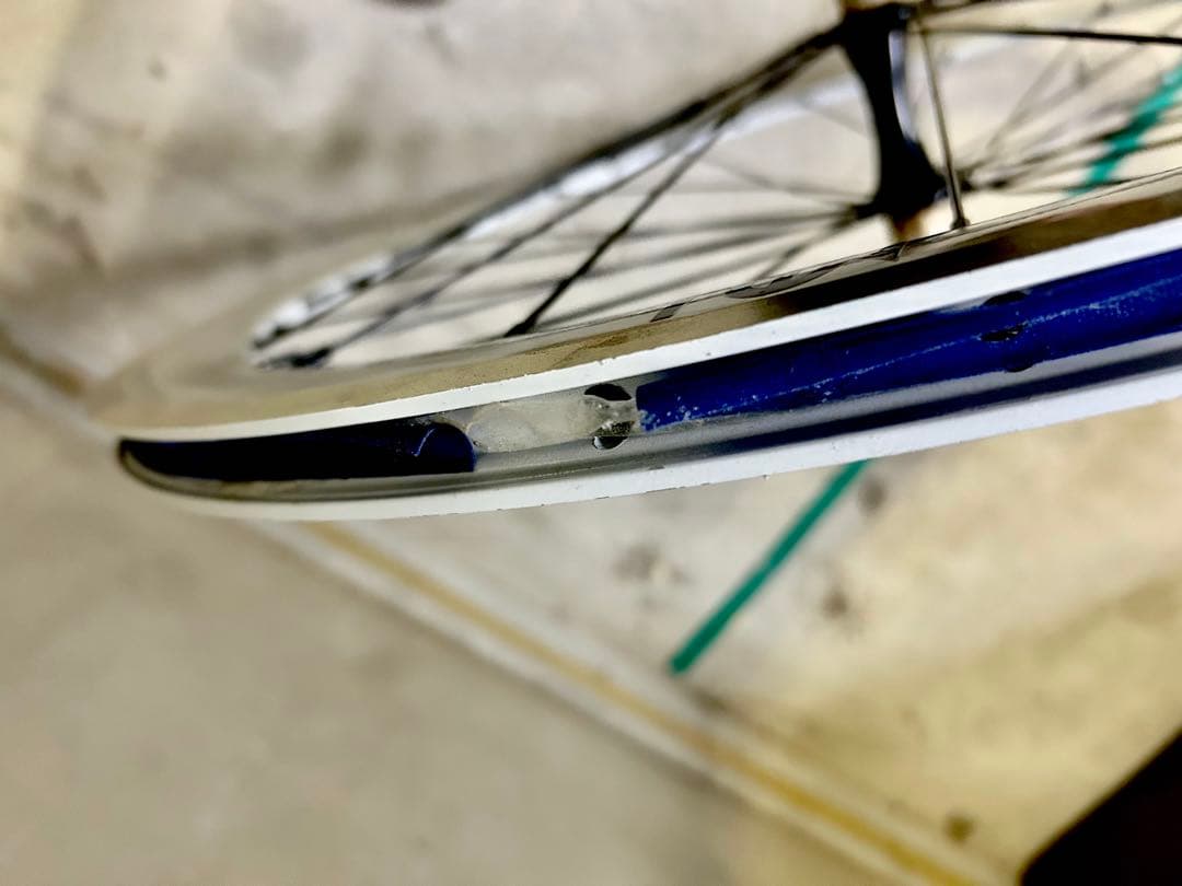 ◆FUN前輪ホイール 新品◆ホワイトでカッコいい！重量1.44kg