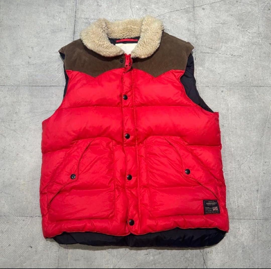 DENIM & SUPPLY ダウンベスト 廃盤 ラルフローレン XL 希少