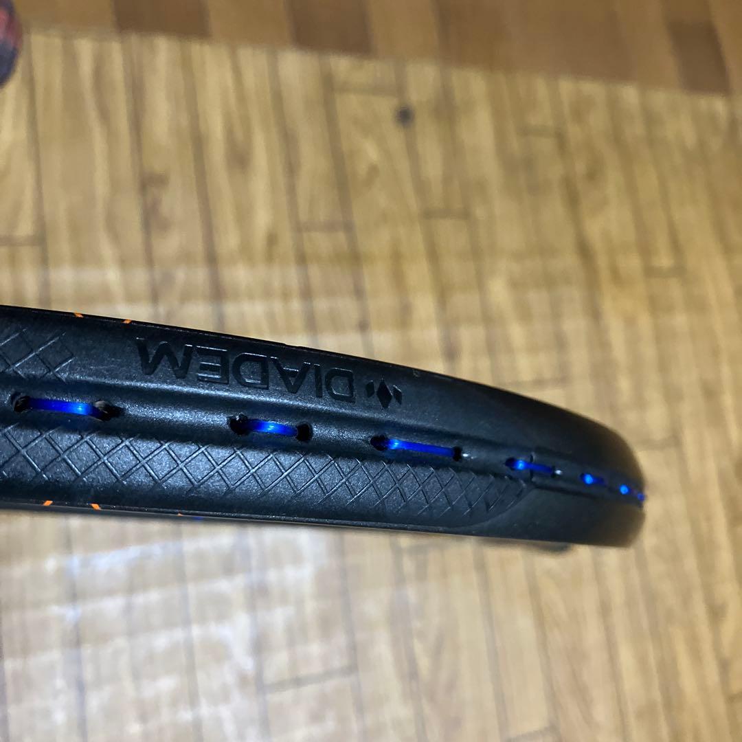 DIADEM AXIS100 G2テニスラケット 黒/オレンジ