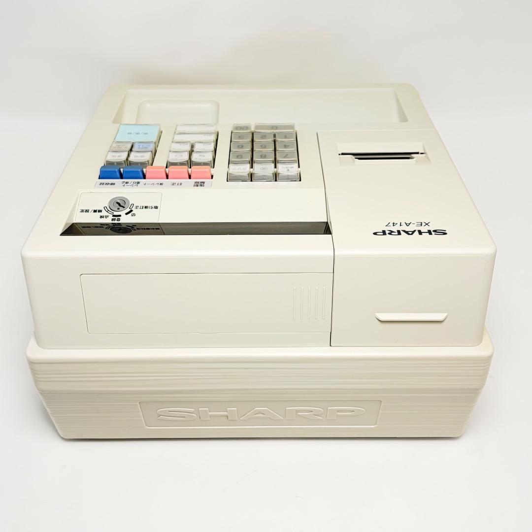 動作品✨シャープ レジスター XE-A147 PC連携売上管理可能 送料無料
