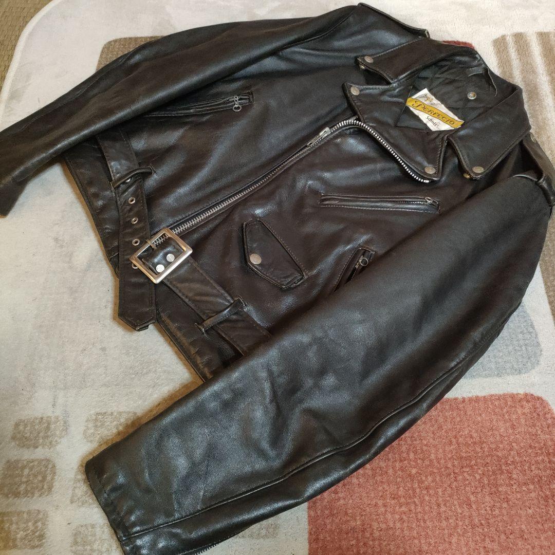 人気Schott１１８かも！？ダブルライダースバイカータグ４０ダメでも対応有！