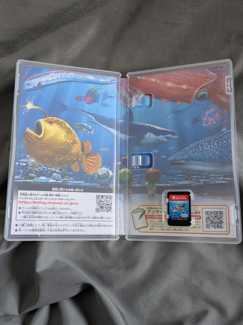 釣りスピリッツ Nintendo Switch 釣って遊べる水族館 サオコン付き