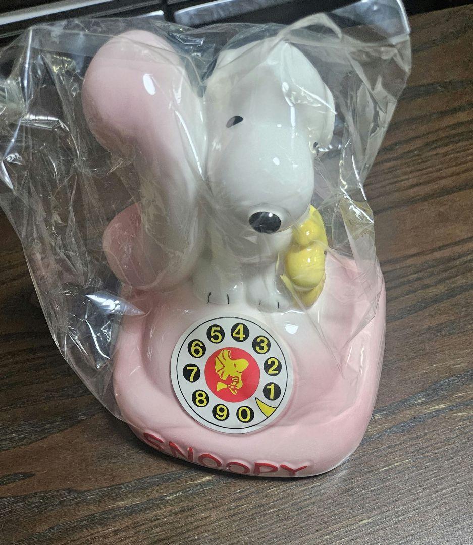 スヌーピー陶器置物