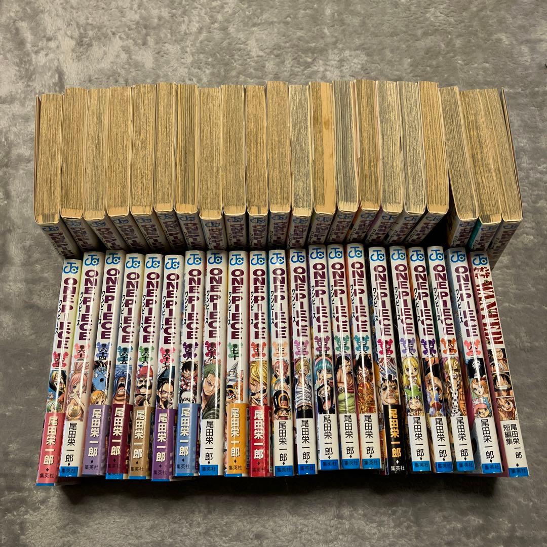 ONEPIECE ワンピース　単行本　1巻〜82巻(80巻抜け) WANTED