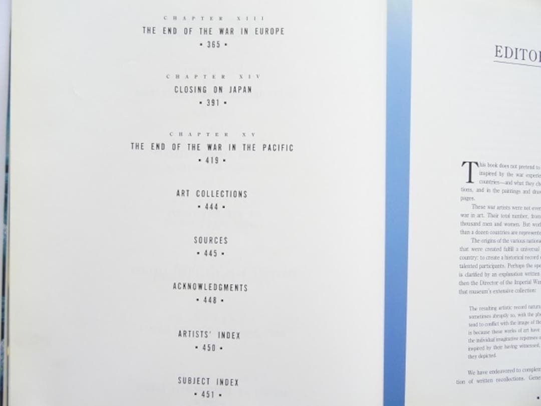 洋書◆第二次世界大戦をテーマにした画集 作品写真集 本 ミリタリー 戦争 絵画