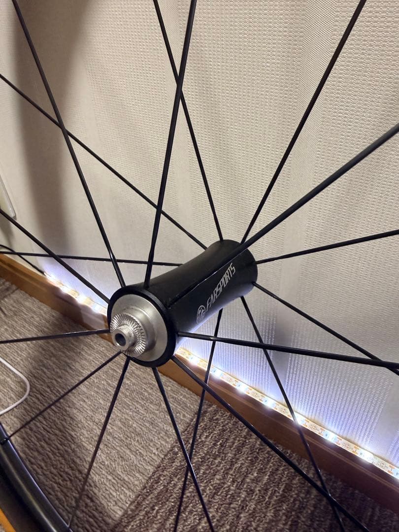 【最終出品】FAR カーボンホイール 700C ブラック