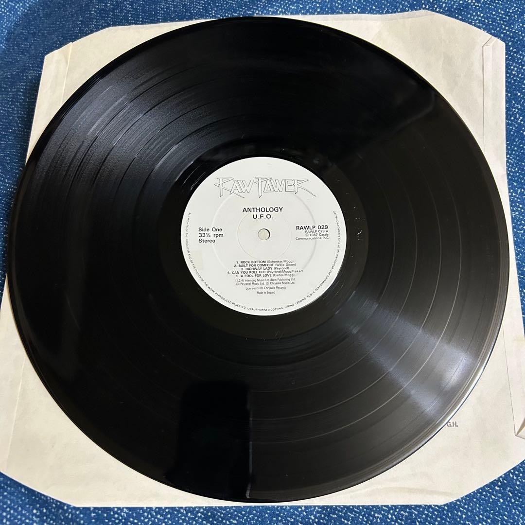 ［2枚組］UFOアンソロジーLPレコード ハードロック　ブリティッシュ　ロック