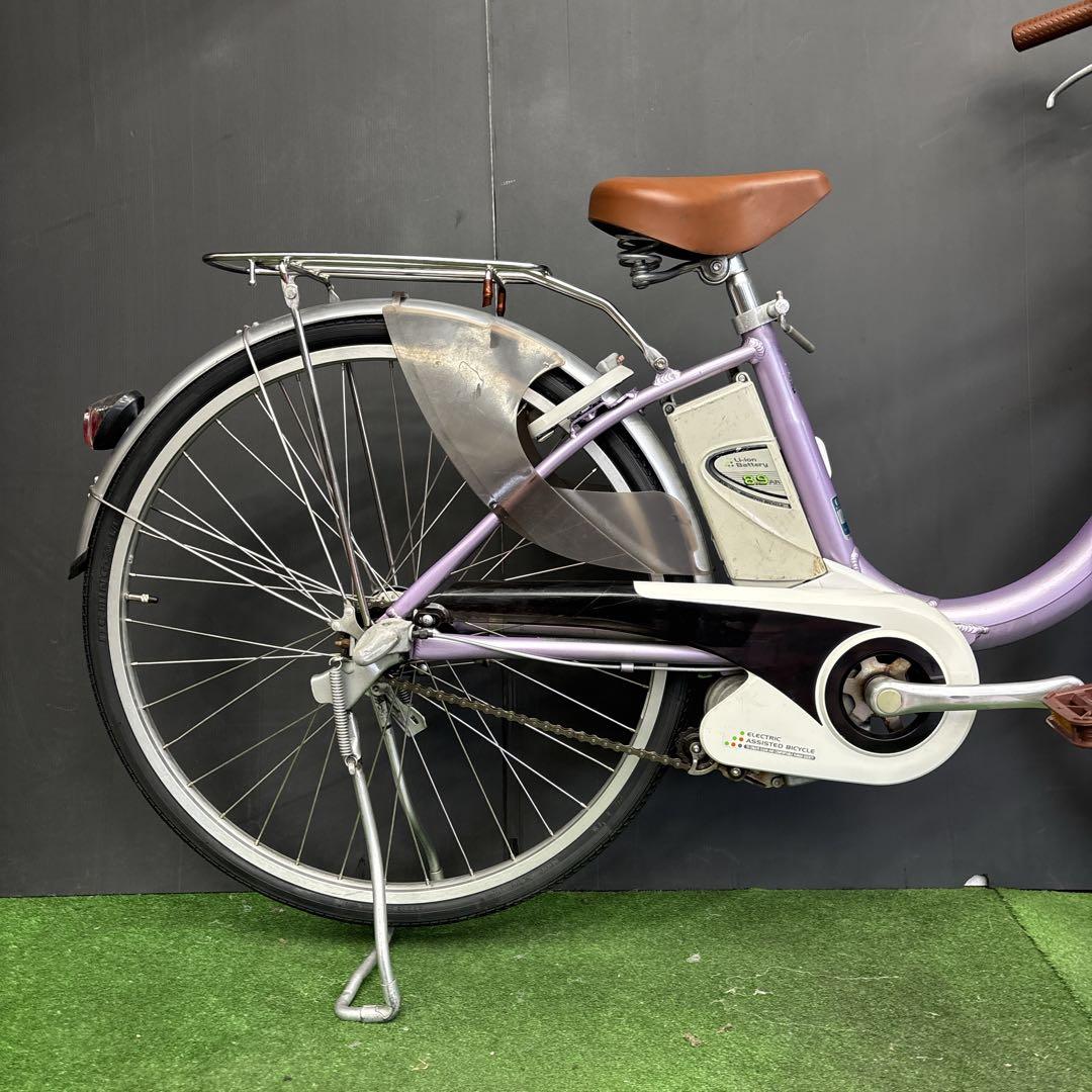 電動自転車 Panasonic Lithium vivi パープル 45★