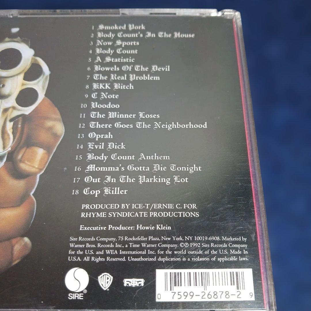 BODY COUNT ボディ カウント cop killer 収録