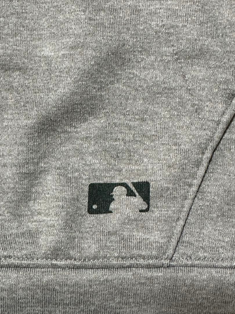 オークランドアスレチックスMLB選手支給品UsedノースリーブパーカーMサイズ