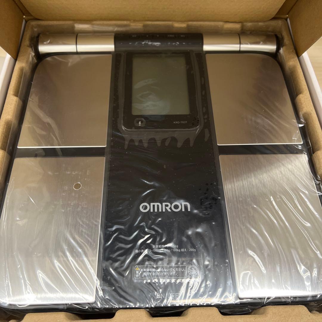 601382 オムロン 体重体組成計 カラダスキャン ブラック KRD-703T