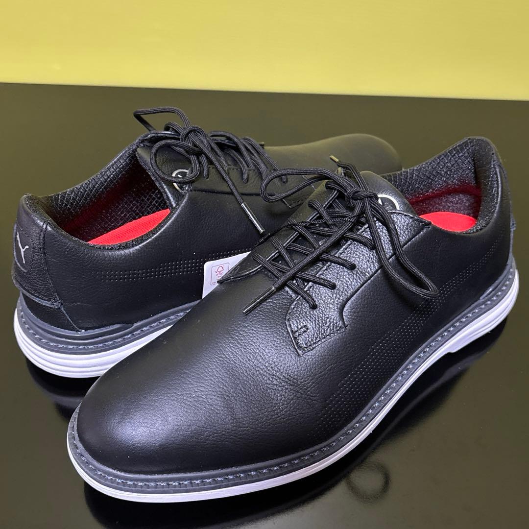 27.0cm ★新品 プーマ ロイヤル レザー ゴルフ 310726-05 ⑲併