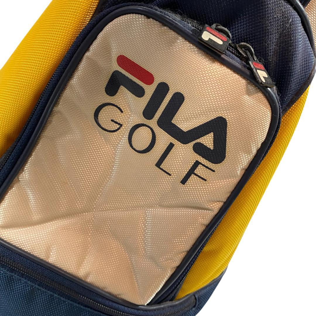 FILA GOLF フィラゴルフ ヘッドカバー付き キャディバッグ 3分割