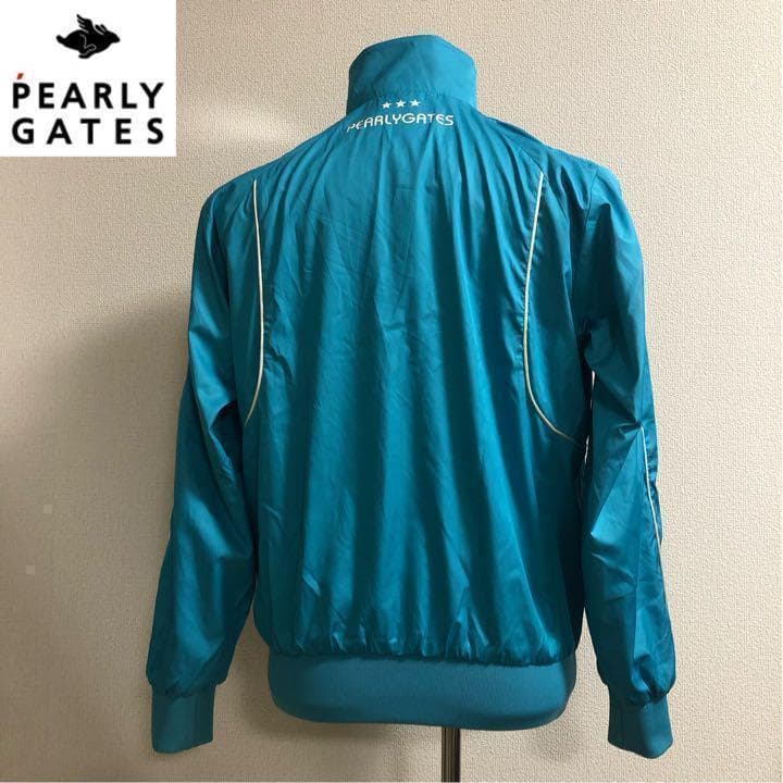 パーリーゲイツ★ハーフジップ スニード ジャック ブルー系 サイズ3