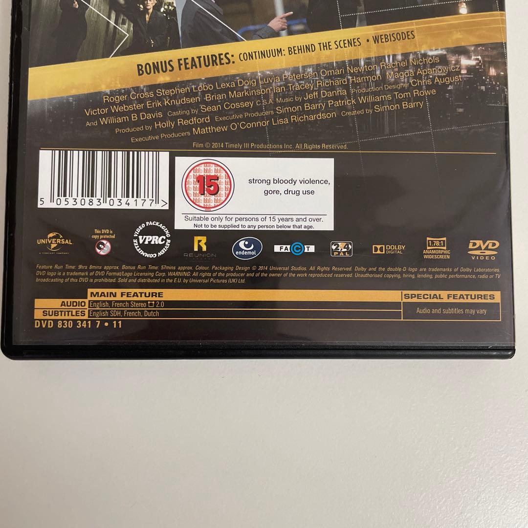 【輸入盤】CONTINUUM コンティニアム CPS特捜班 シーズン1〜4セット