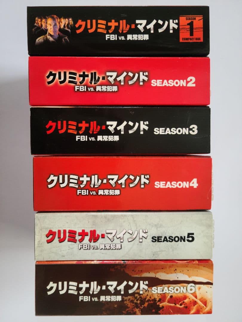 クリミナル・マインド シーズン1～6 コンパクトボックス