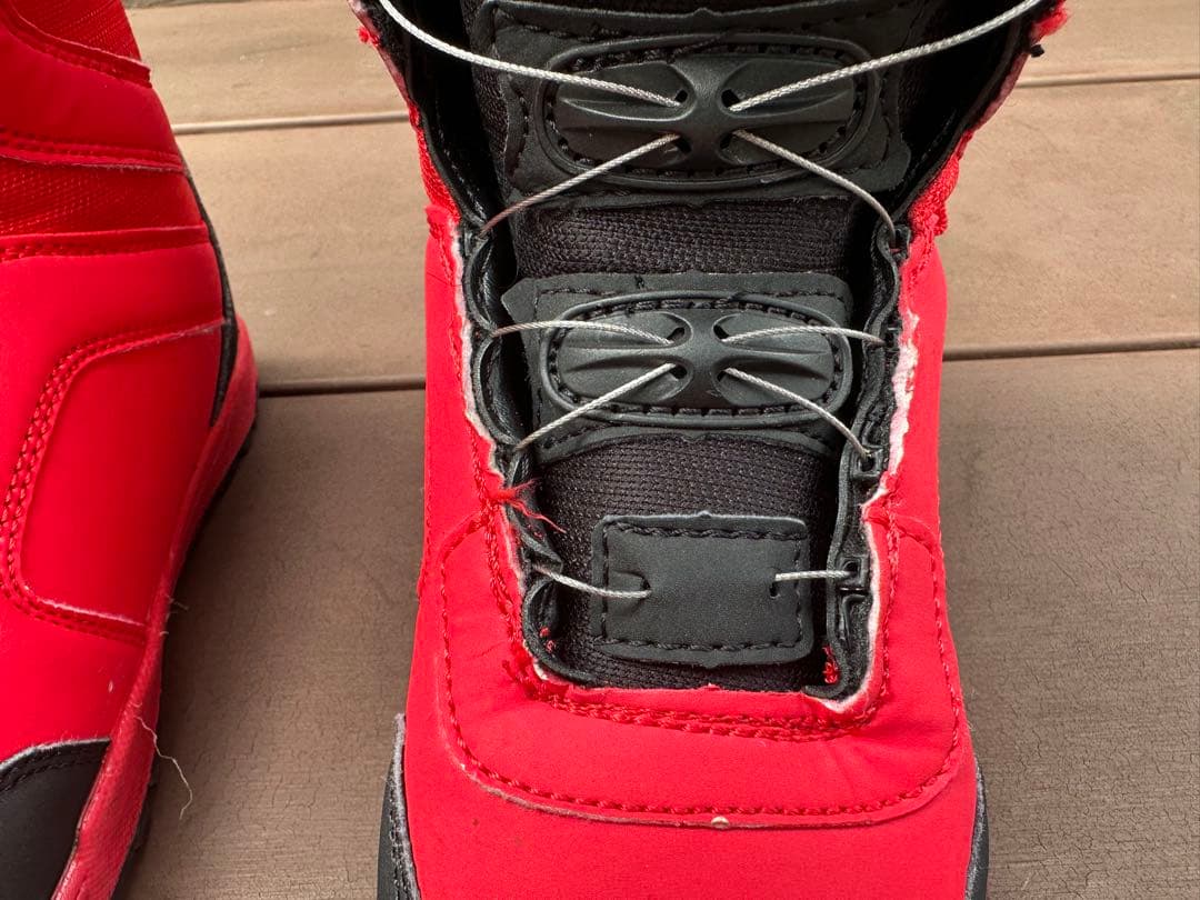 キッズスノーボード SPOON 110cm＋バイン＋ダイヤルブーツ　2023年