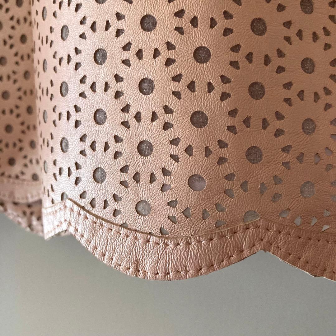 vintage ピンク シープレザー ジャケット 80s 90s