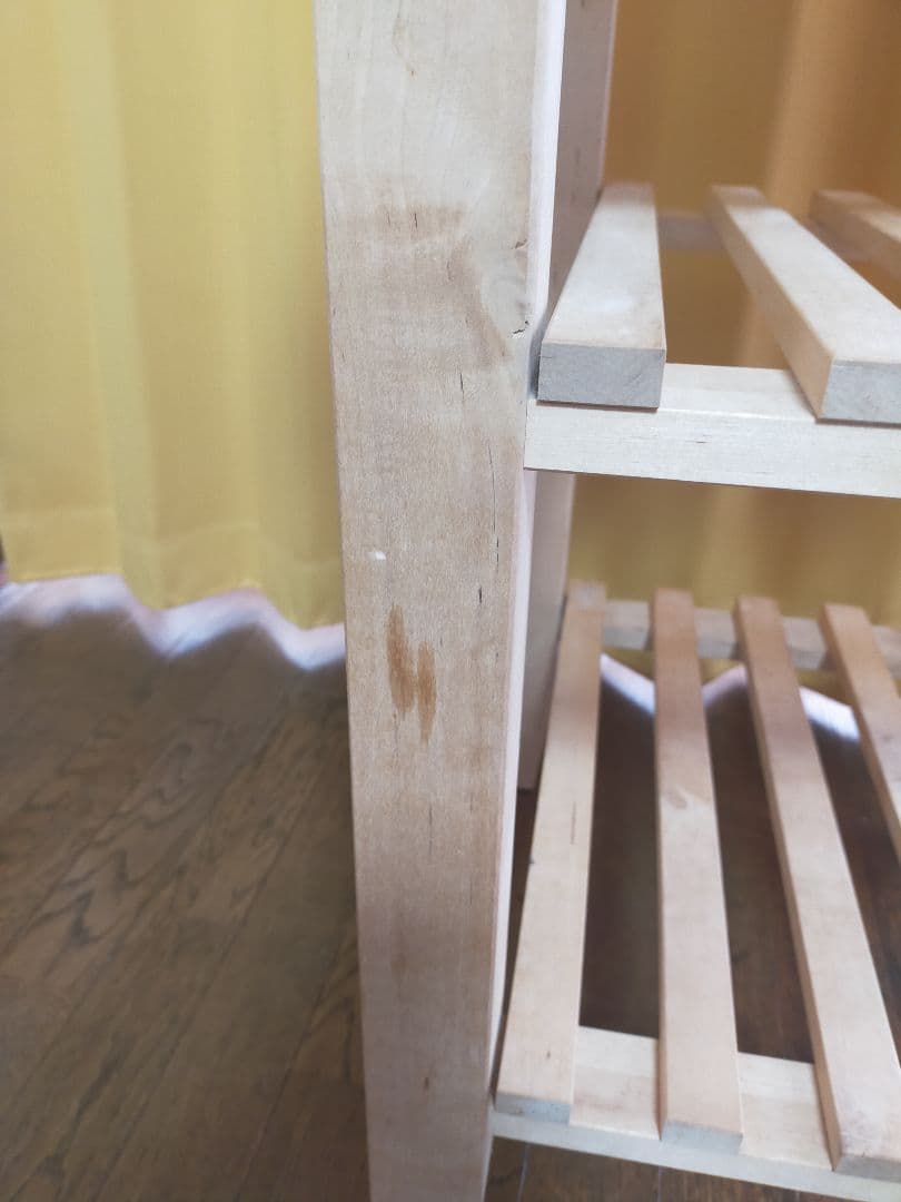 【最終値下げ】IKEA　BEKVÄM ベクヴェーム 木製ワゴン　無垢