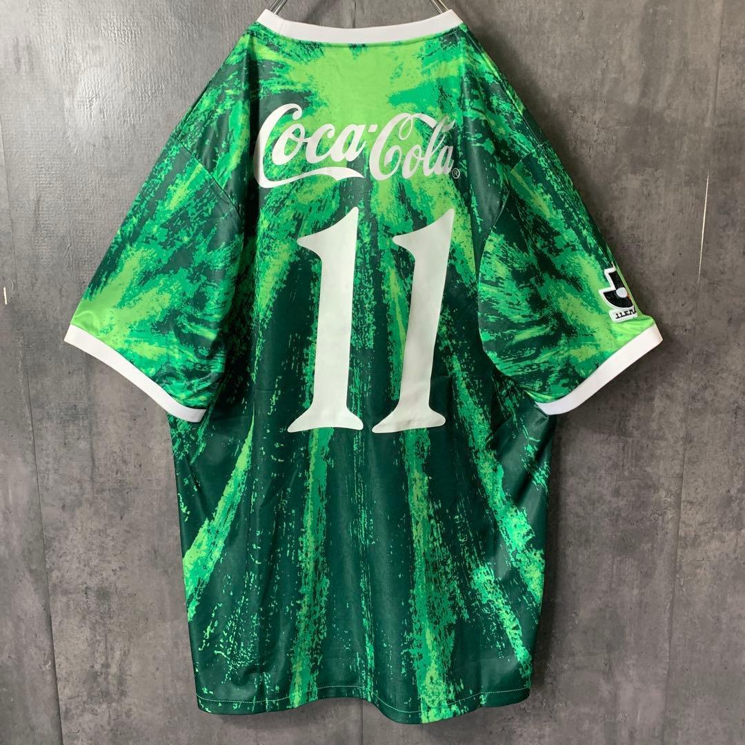 【★三浦カズ】 古着 サッカー ヴェルディ 94年 レトロ ユニフォーム L