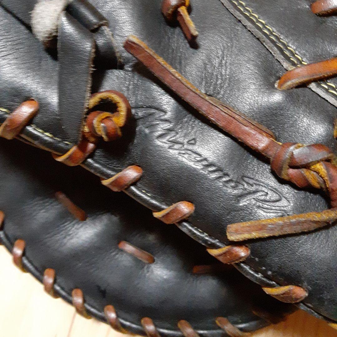 即戦力ミズプロ硬式ファーストミット黒