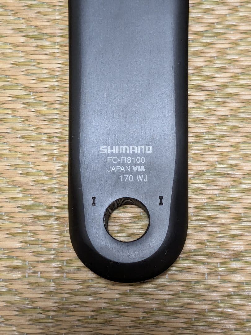 シマノ　FC-R8100　170mm　52-36T 新車外し