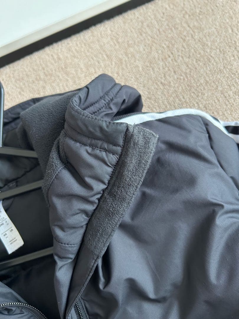 adidas ベンチコート　ロングダウンコート　M ブラック