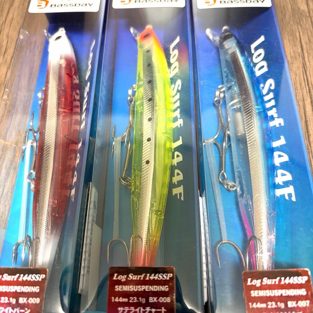 バスデイ×ブレイズアイ ログサーフ 144SSP