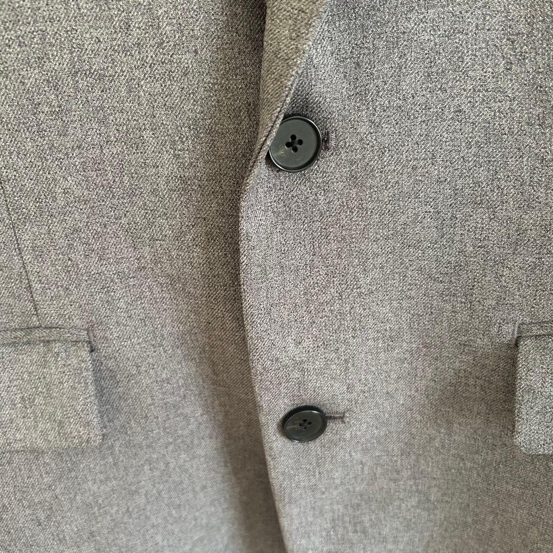 ナノユニバース LB.03 ウーリーツイル セットアップスーツグレーM