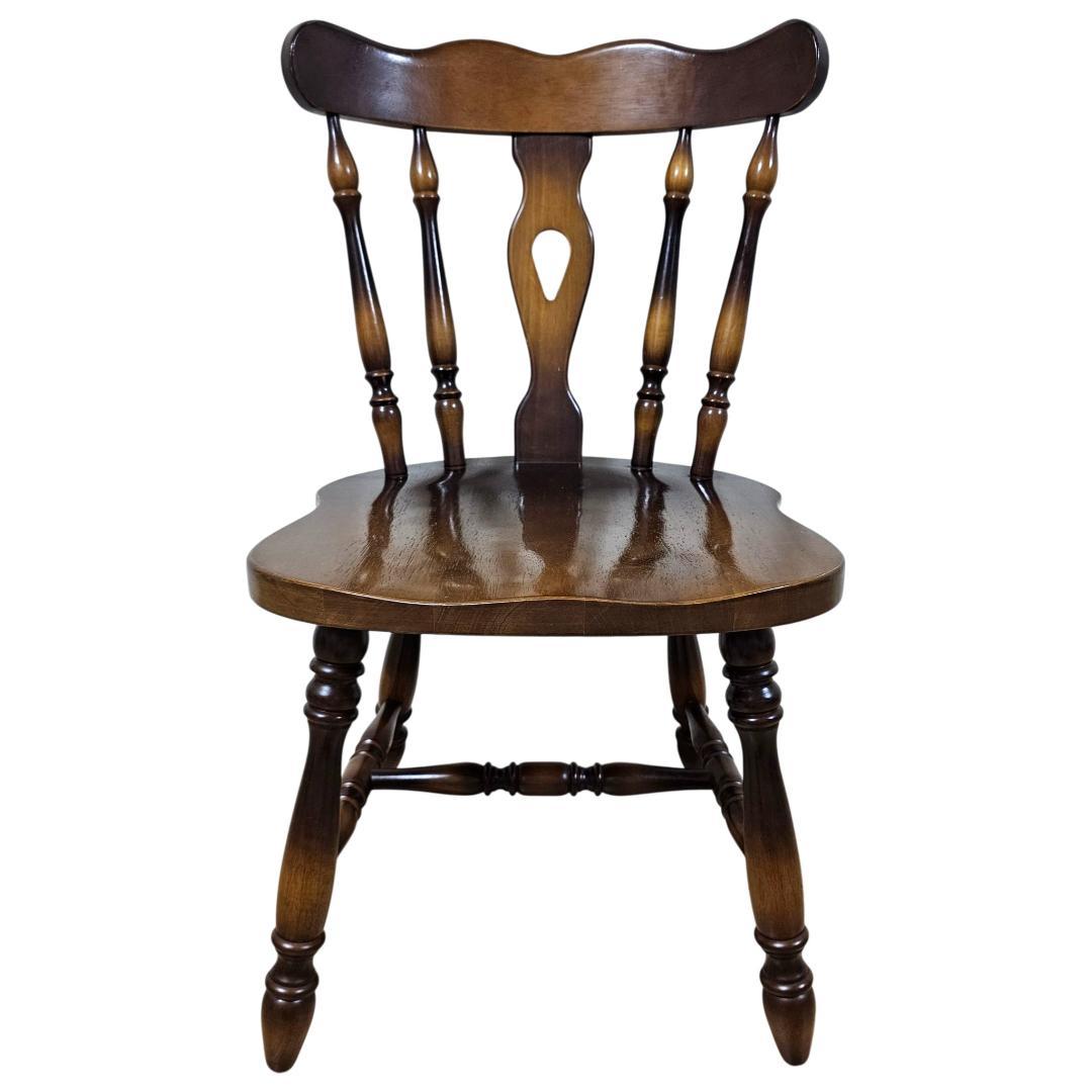 現状品 飛騨産業 キツツキ ウィンザーチェア① 2脚 木製 ヴィンテージ カフェ