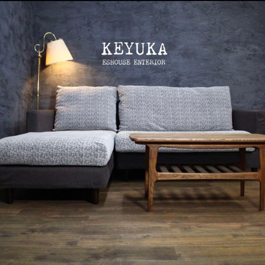 首都圏送無料〜　処分セール　フルフェザー　オーダーカウチ ソファ プレミアム布地