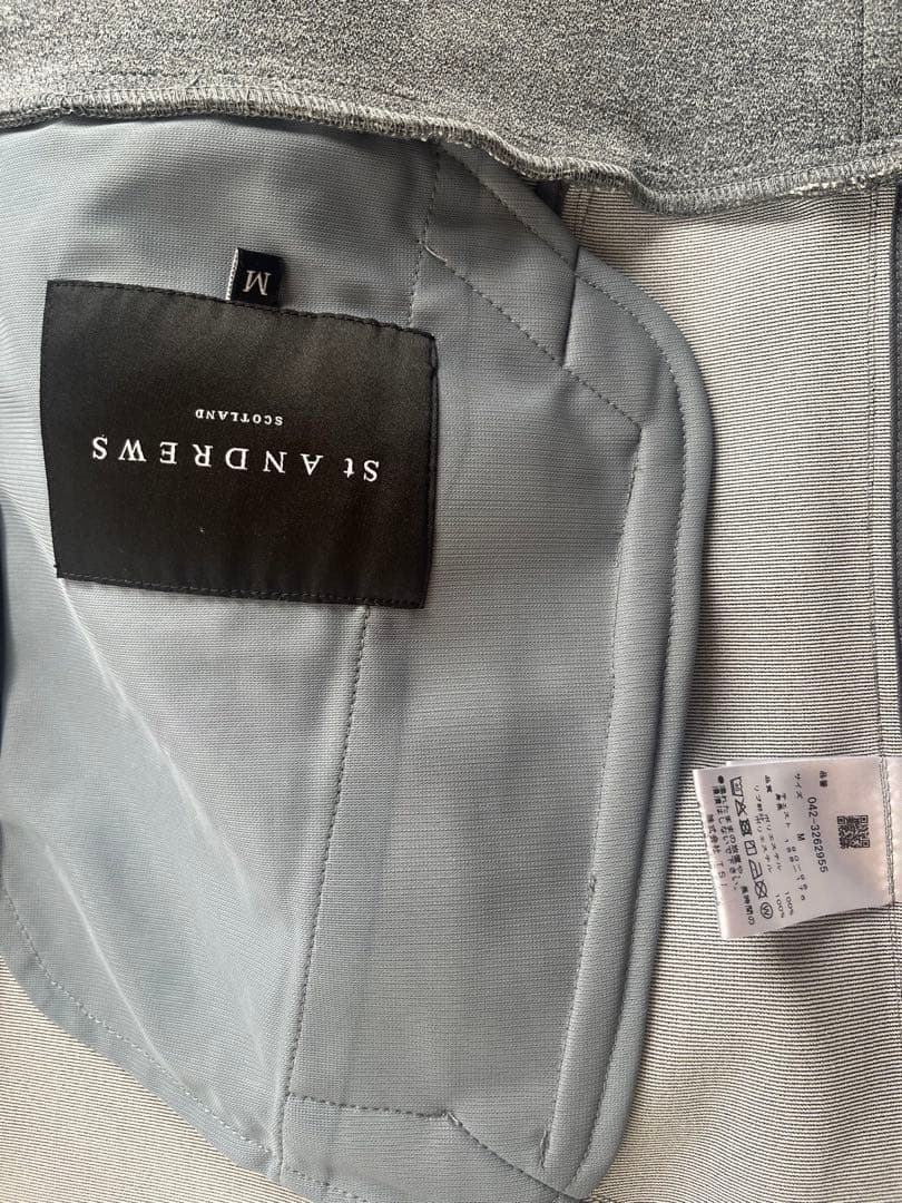 セントアンドリュースダンボールニットスタンドジップセットアップウェア上下