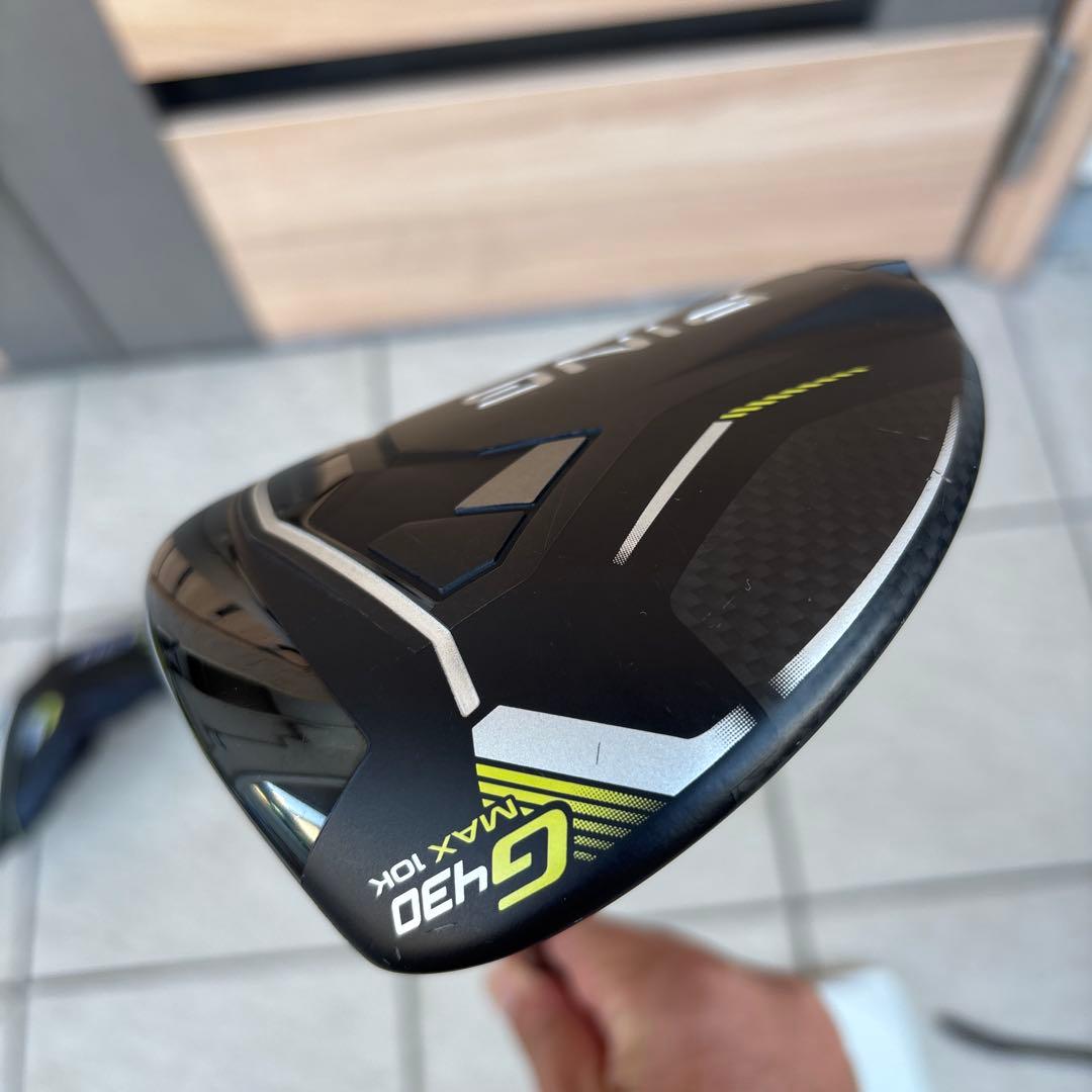 訳アリお得PING G430MAX 10Kドライバー　ツアー2.0クローム65S