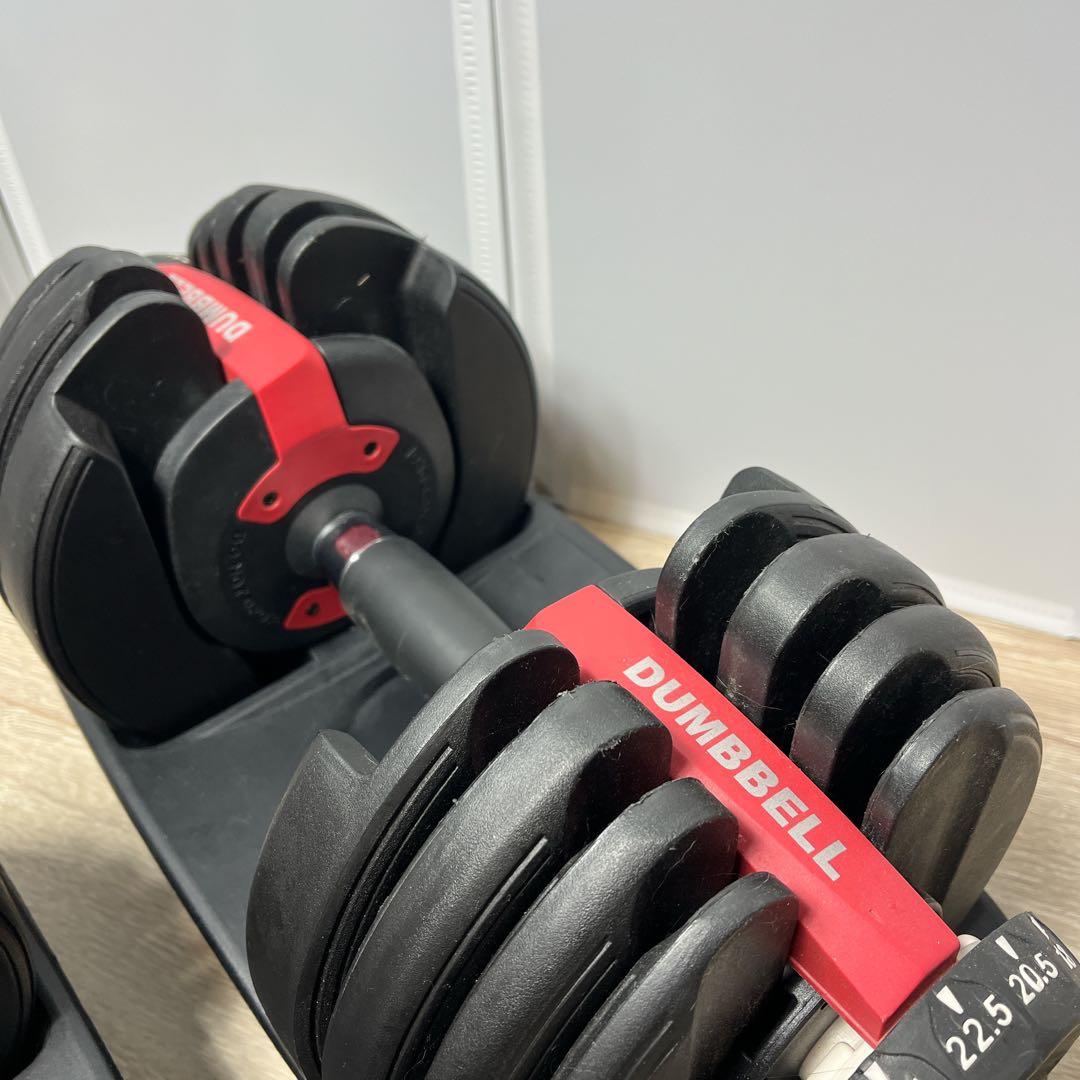 DUMMBELL 可変式ダンベル 24kg アジャスタブルダンベル②