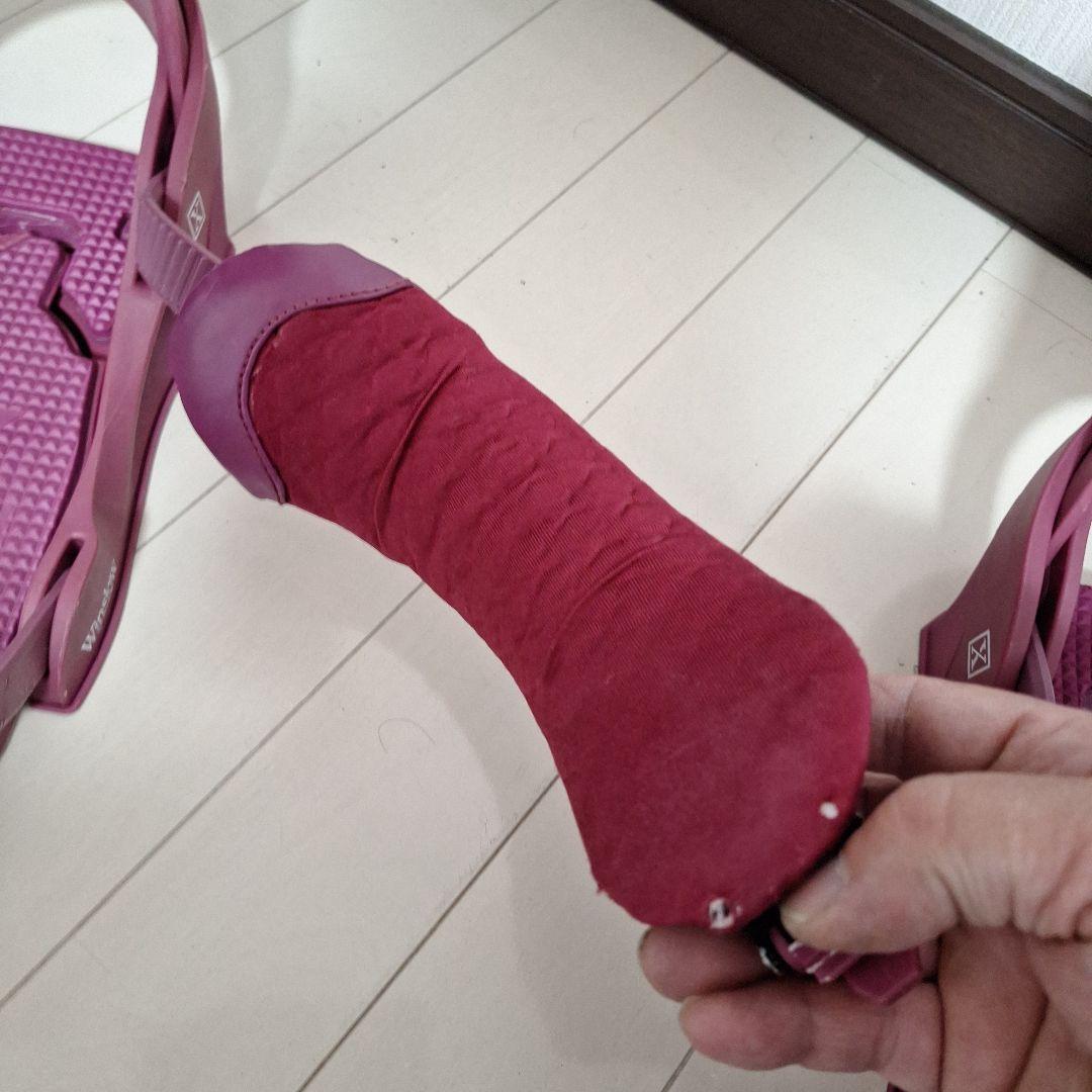 Fix Binding Co スノーボードビンディング パープル　Mサイズ美品