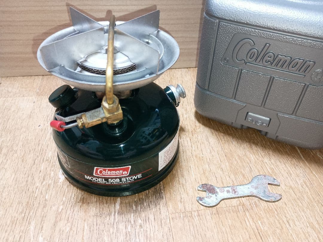 コールマン 508 ストーブ ツーレバー 89/11 使用時間極少